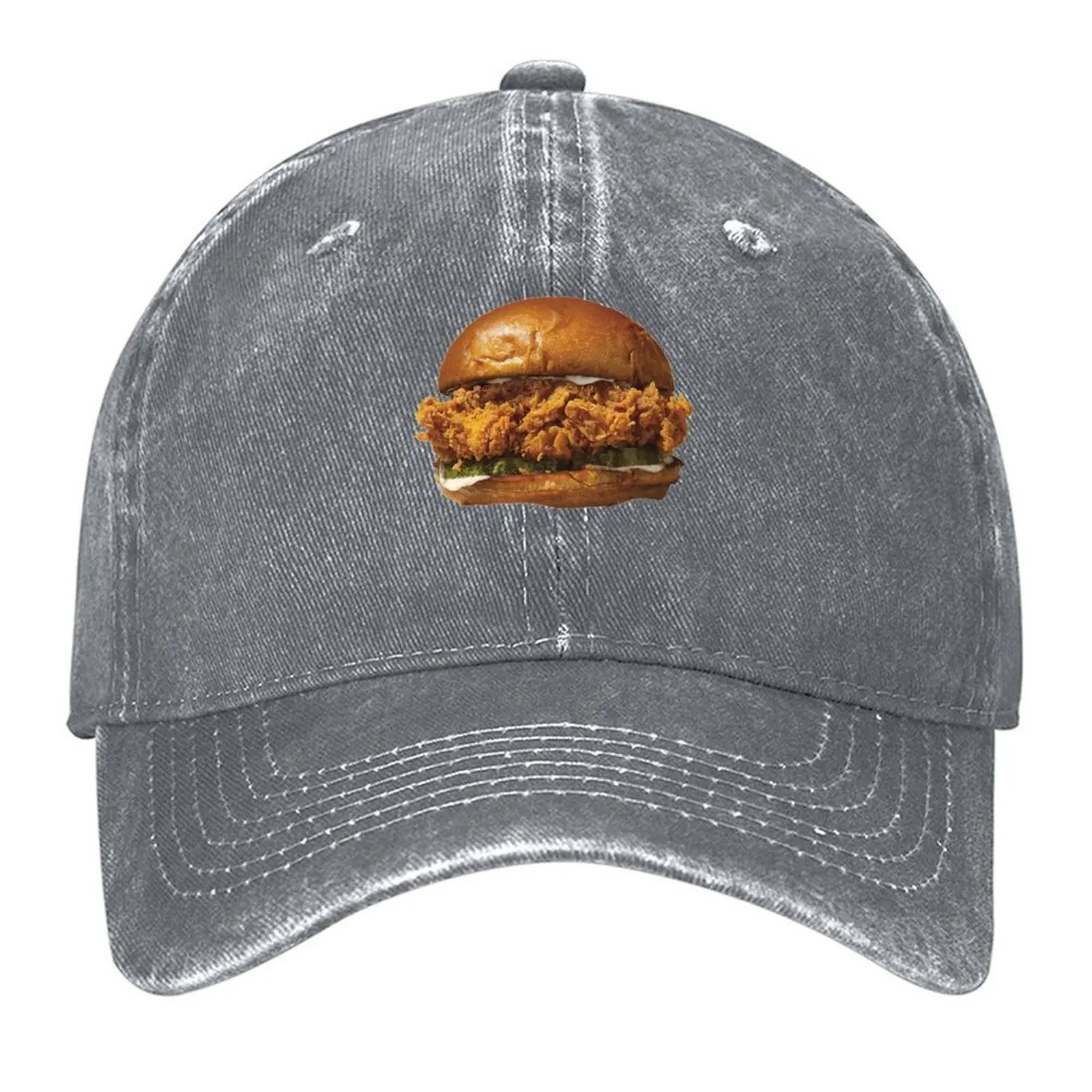 Popeyes Chicken Sandwich Sticker Baseball Cap Sun Hat For Children Golf Winter hat Funny hats Women Mens