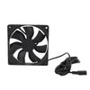 Solar Exhaust Fan 2 Speeds Adjustable 3 Start Up Modes Waterproofing Solar Chicken Coop Fan for Greenhouse
