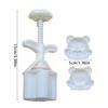 Cookie Stamps Heart Bear Moon Cake Molds Hand Pressure Moon Cake Maker Bakings Tool for MidAutumn Festival