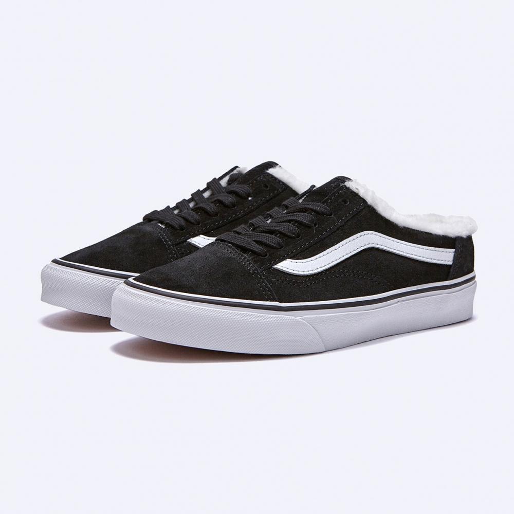 Vans Old School Mule Suede Black Sherpa Vn0a4p3ytc61