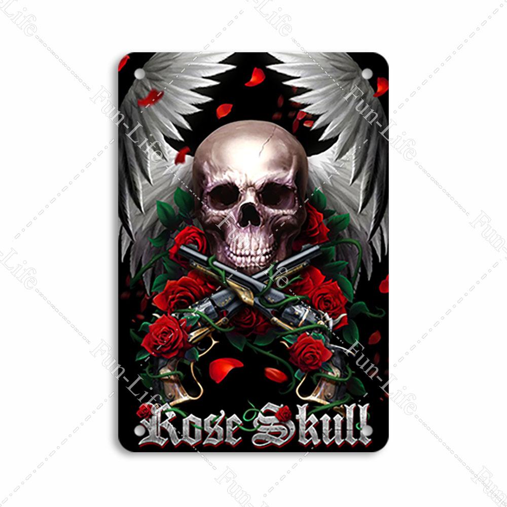 Easter Plaque Metal Tin Signs Shabby Chic Painting Poster Skeleton Vintage Wall Art Sticker Pub Bar Home Casino Decor 20x30 cm