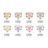 Zinc Zinc Alloy Nail Ornament 3D Nail Art Drills Nail Jewelry Rabbit Nail Decorations Heart Nail Rhinestones