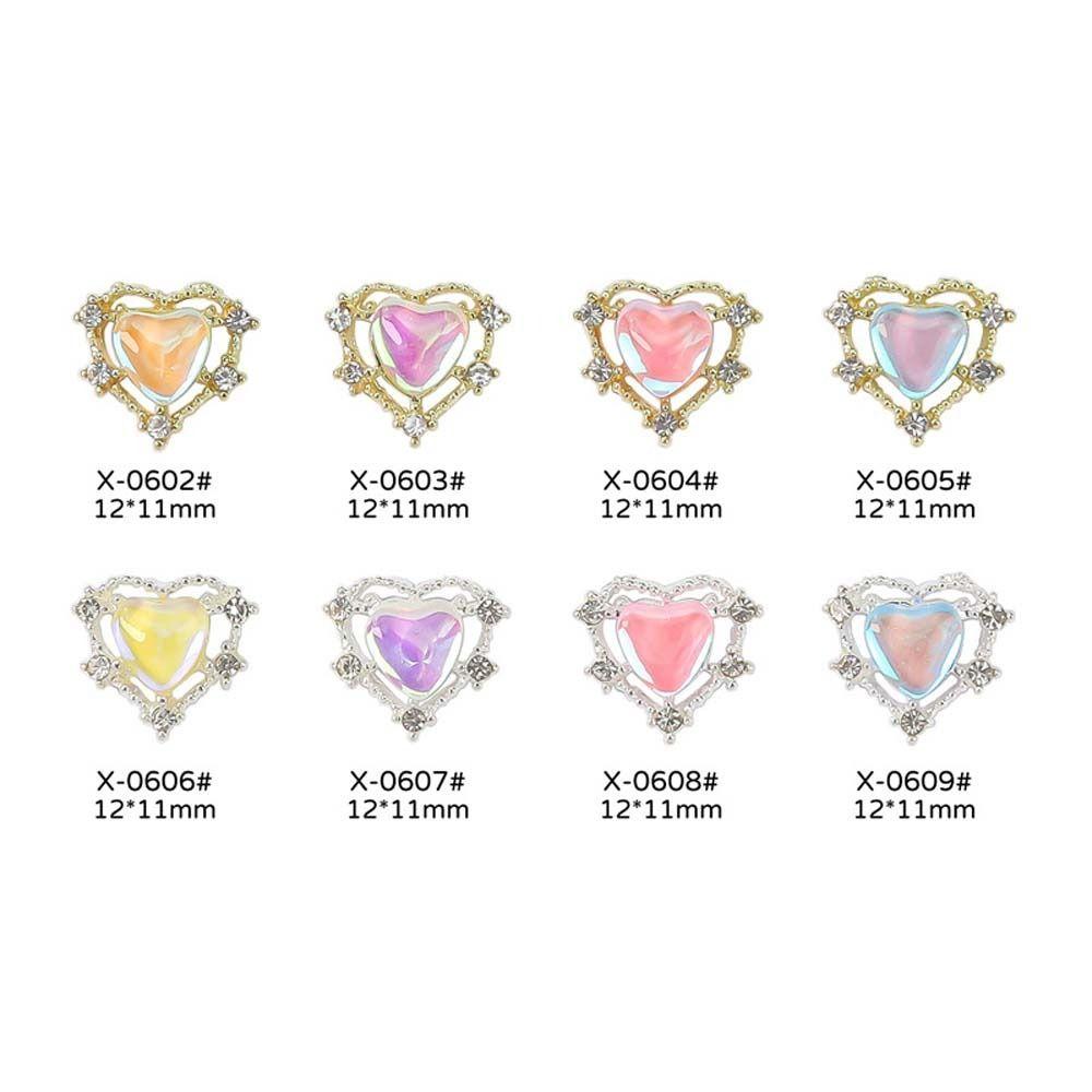 Manicure Accessories Nail Jewelry Rabbit Nail Decorations 3D Nail Art Drills Heart Nail Rhinestones