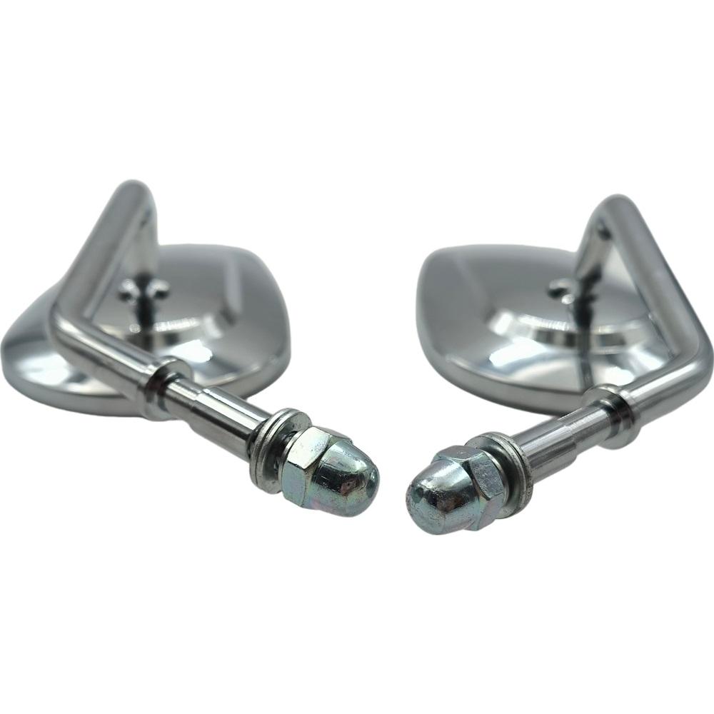 8MM Motorcycle Rear View Side Mirrors For Harley Softail Dyna SPORTSTER XL 883 1200 Touring Road King Street Glide CVO FXDB FXDF