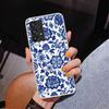 Blau-Weißes Porzellan Handyhülle für Samsung Galaxy A17 A37 A57 A16 A26 A36 A56 A15 A14 A13 A55 A54 A53 A35 A34 A33 A25 A24 A