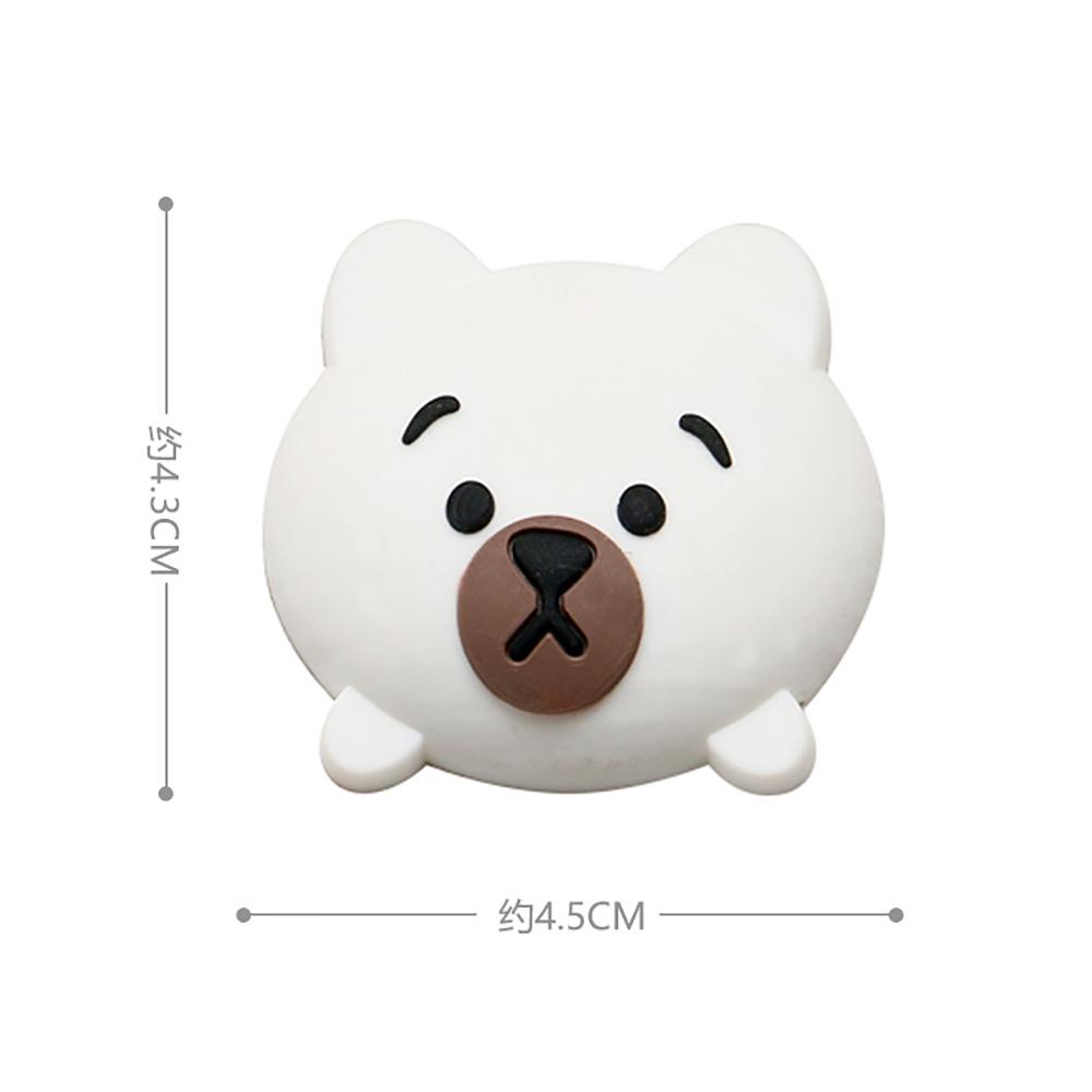 Silicone World Door Handle Anti-collision Pad Wall Sticker Mute Door Stoppers Refrigerator Collision Pad Silent Shock Absorber