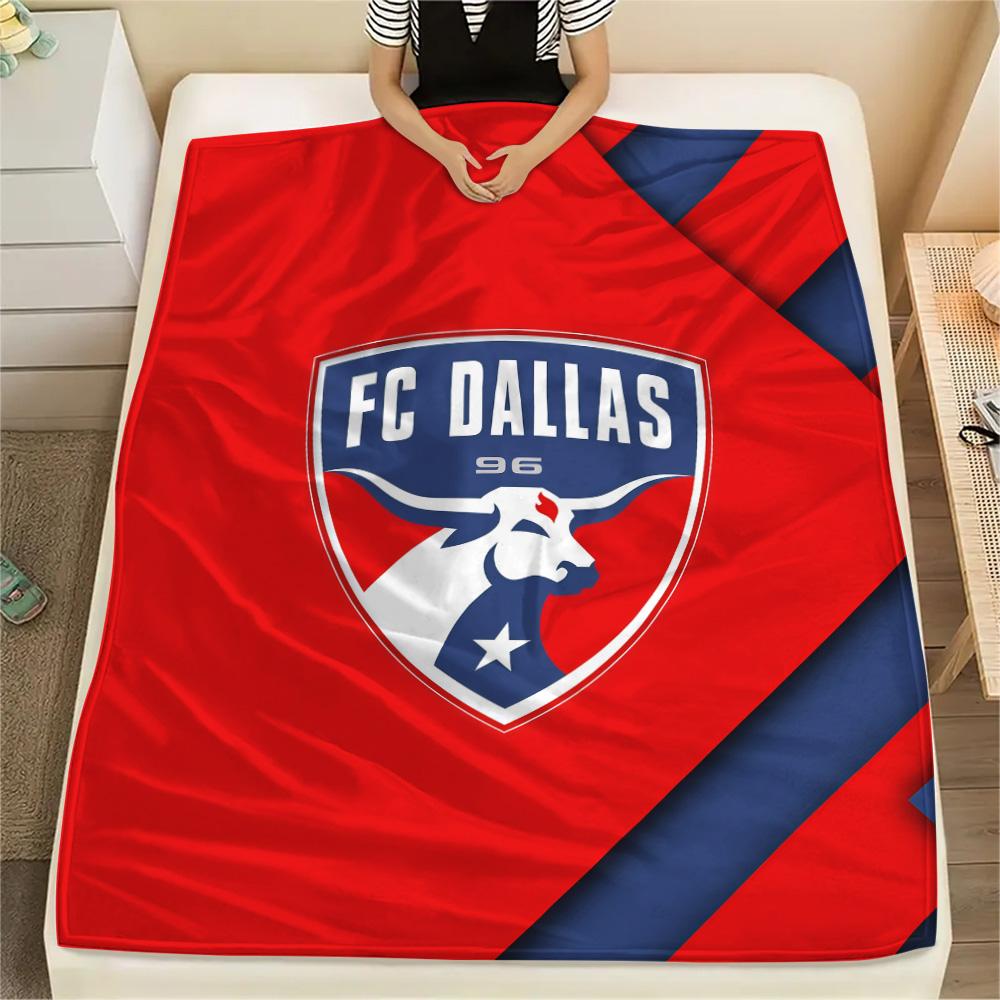 FC Dallas Flannel Blanket, High quality Comfortable for All Seasons, Home Decor, Warmth and Comfort