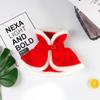 European and American Christmas windshield grace cloak, pet party supplies clothing factory, cat New Year's warm red velvet cloak