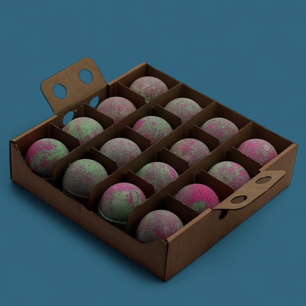 Bath Bomb Fruity Rhubarb Jumbo 180g