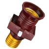 110-250V E27 Screw Base Light Bulb Holder Convert To With Switch Lamp Socket New