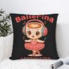 Pillow Cover Italian Brainrot Meme Fashion Pillow Case For Sofa Couch Bed Living Room Pillowcases