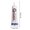 Grasso siliconico Impermeabile O-ring Sigillo Lubrificante Lube Asciugatura rapida Resistente all'acqua Lubrificante per bottoni a pressione Per bottoni a pressione