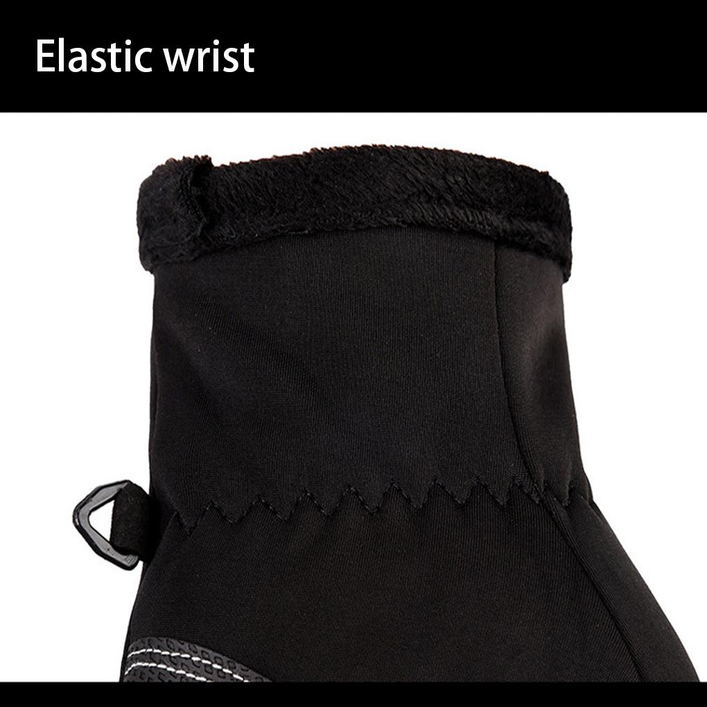 1 Paar Damen Herren Warmer Handschuh Skifahren Radfahren Erwachsene Winddicht Bildschirm Samthandschuhe Bekleidungszubehör Geburtstagsgeschenk