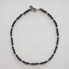 MERRYMOTIVE Oval black onyx necklace
