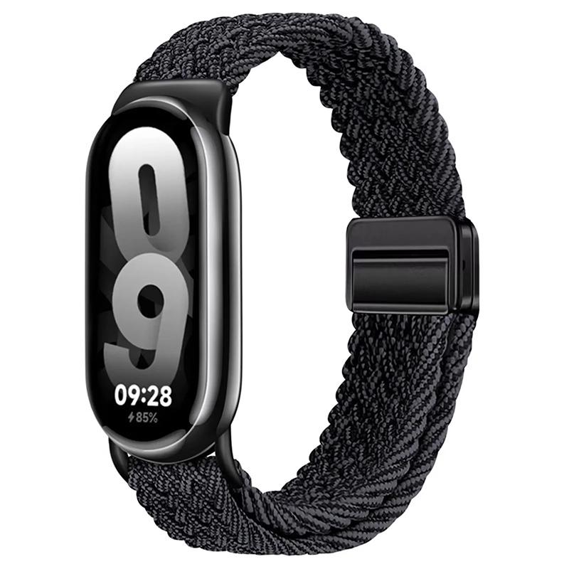 For Xiaomi Mi Band 10 strap Accessories breathable nylon Magnetic Braided Bracelet belt pulseira correas for Xiaomi Mi band 9 8