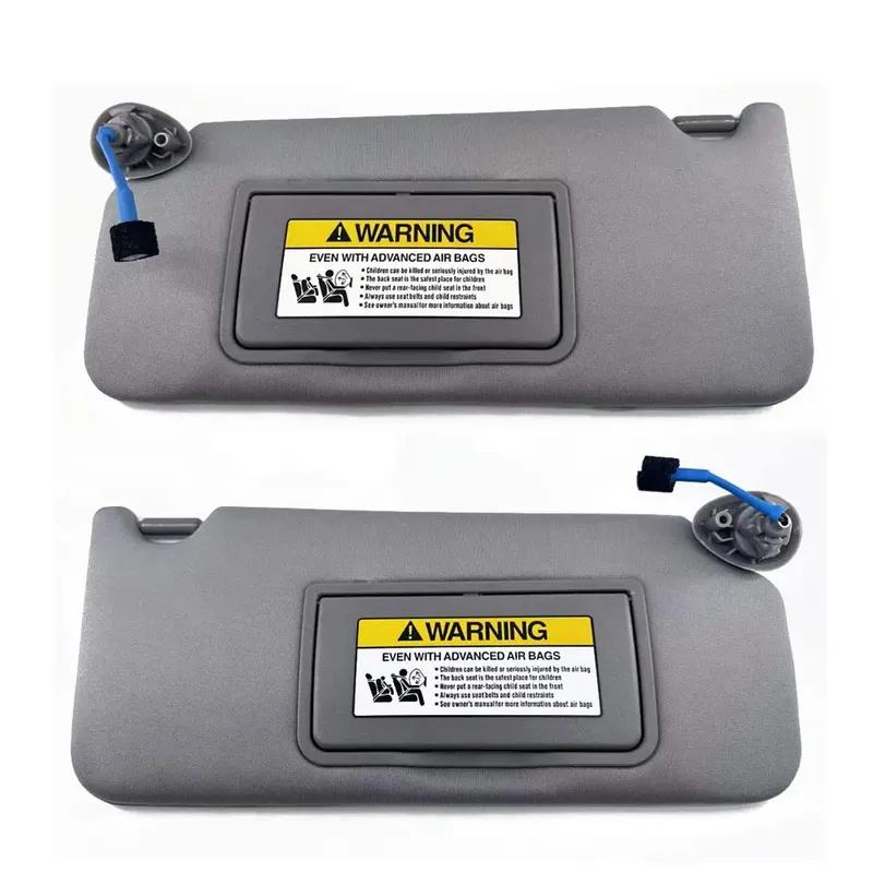 Left Driver Side Sun Visor Compatible with Honda Accord 2008 2009 2010 2011 2012 2013 2014 2015 2016 2017 with Light Replaces