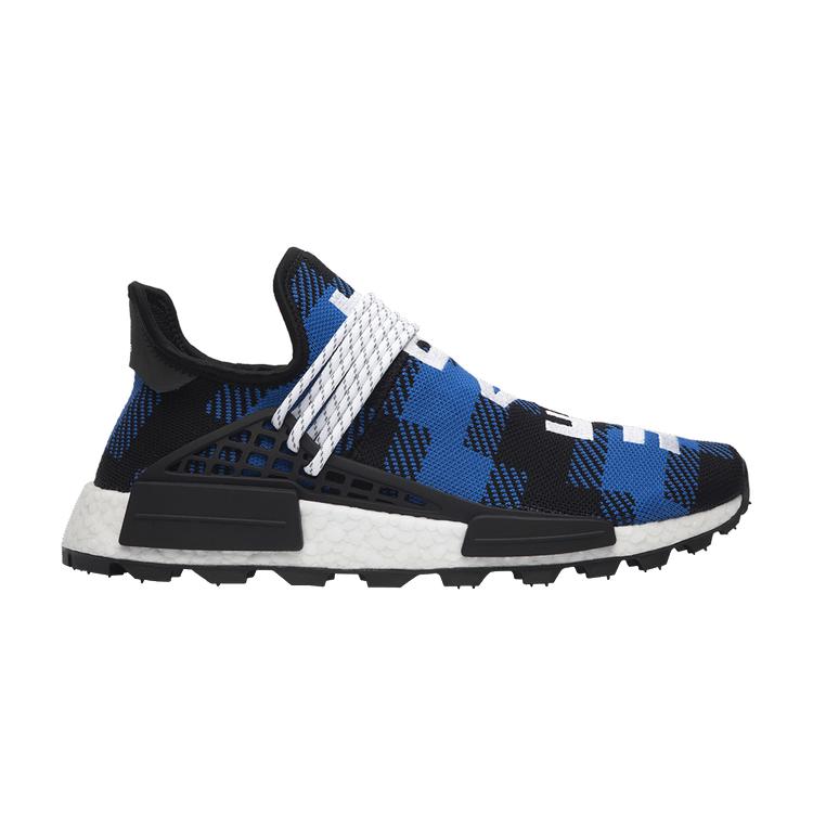 adidas NMD Hu Pharrell x BBC Синяя клетка 36