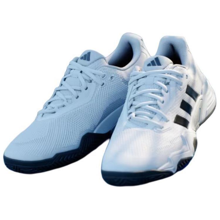 Adidas SoleMatch Control 2 White Black Silver Metallic Men Sneakers Cloud-White Black-Blue-Metallic IF9110