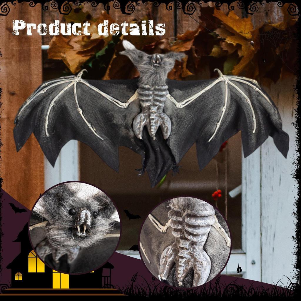 Halloween Wiszące 3D Straszne Rekwizyty Wszechstronna Dekoracja Horroru Latająca Upiorna dla