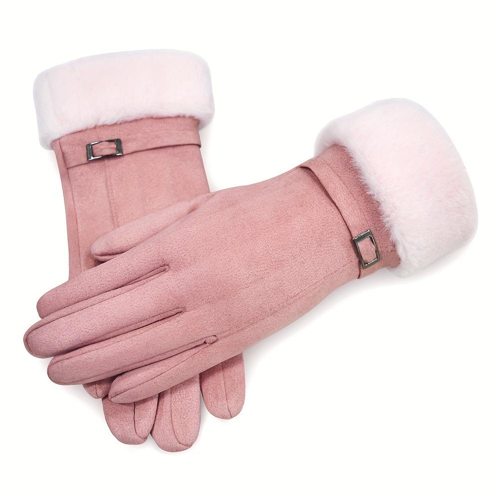 Winter Gloves Women's Warm Gloves for Smartphone, Driving, Skiing, Outdoor Activities
