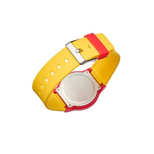 Citizen Q&Q Analog Disney Tsum Tsum Watch, 10 ATM Water Resistant, Urethane Strap, V06A-505VK, Girls' Yellow