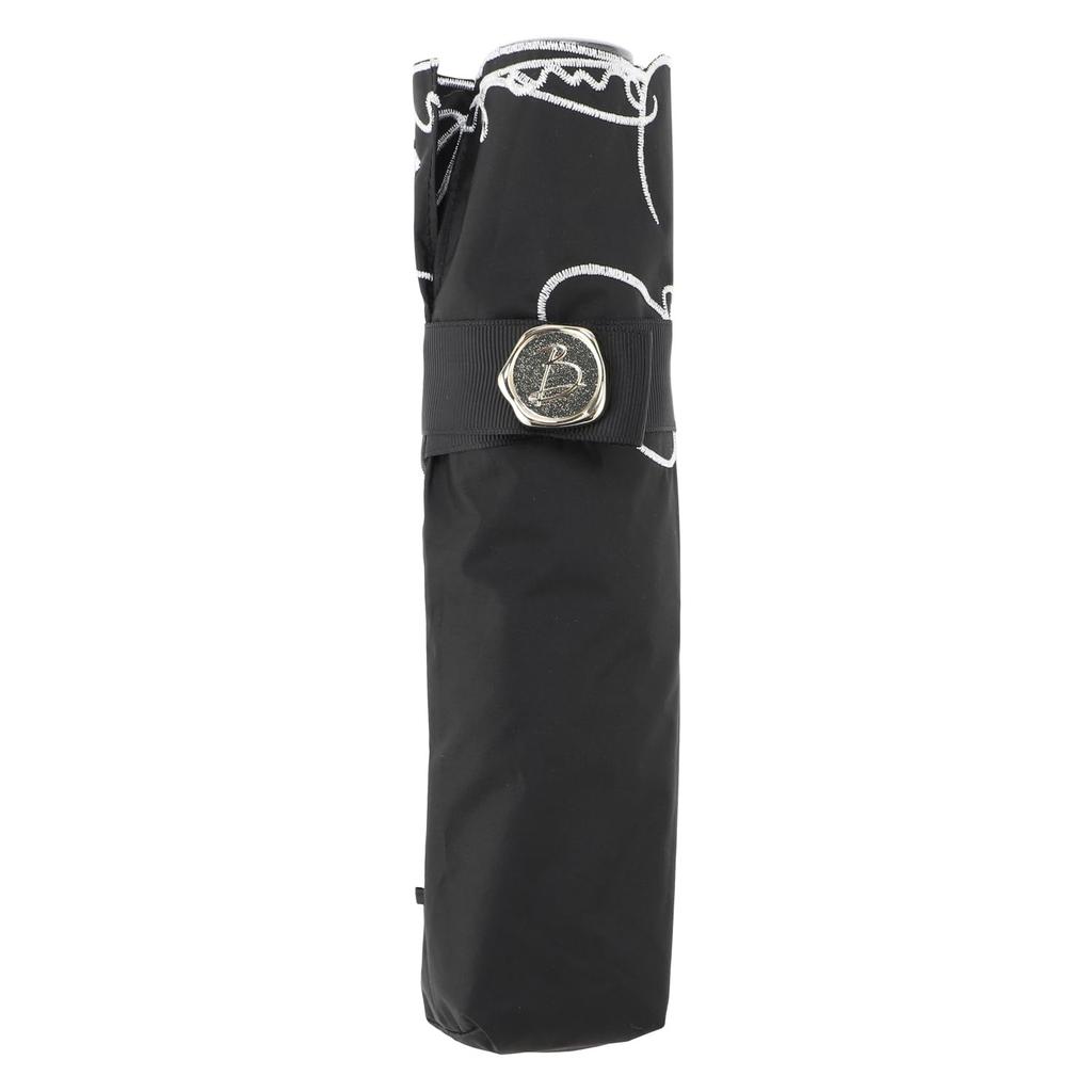Viewrance Folding Perfect for Sun and Full Light Lightweight and 1BH Black Parasol, Rain, Blocking, Compact, Women's, 27726, (98)