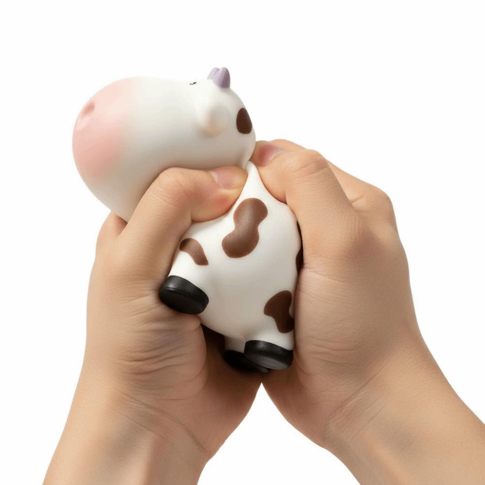 Slow Rising Simulation Cow Squishy Toy Slow Rebound Cow Slow Rebound Toy Decoration