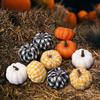 10Pcs Artificial Pumpkins Decoration Fake Lifelike Props Simulation Pumpkin for Fireplace Outdoor