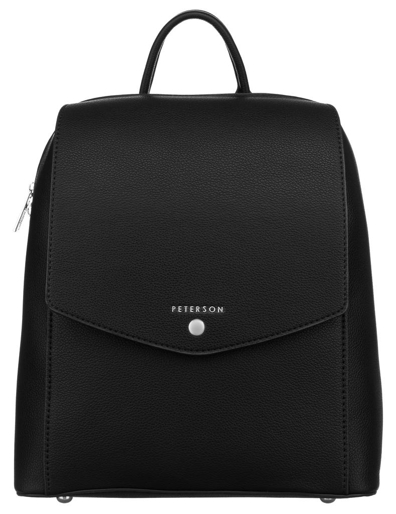 Women's eco backpack PTN PLEC-ALE-8-7805 Black