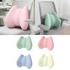 Ergonomic Support Pillow Memory Foam Office Chair Backrest Cushion with Adjustable Strap for Long Sitting and Car Seat