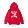 Hecho Ed Mexico Letter Printing Hoodies Womens Basics Sporty Hoody Fleece Warm Soft Sweatshirt Woman Sportswear