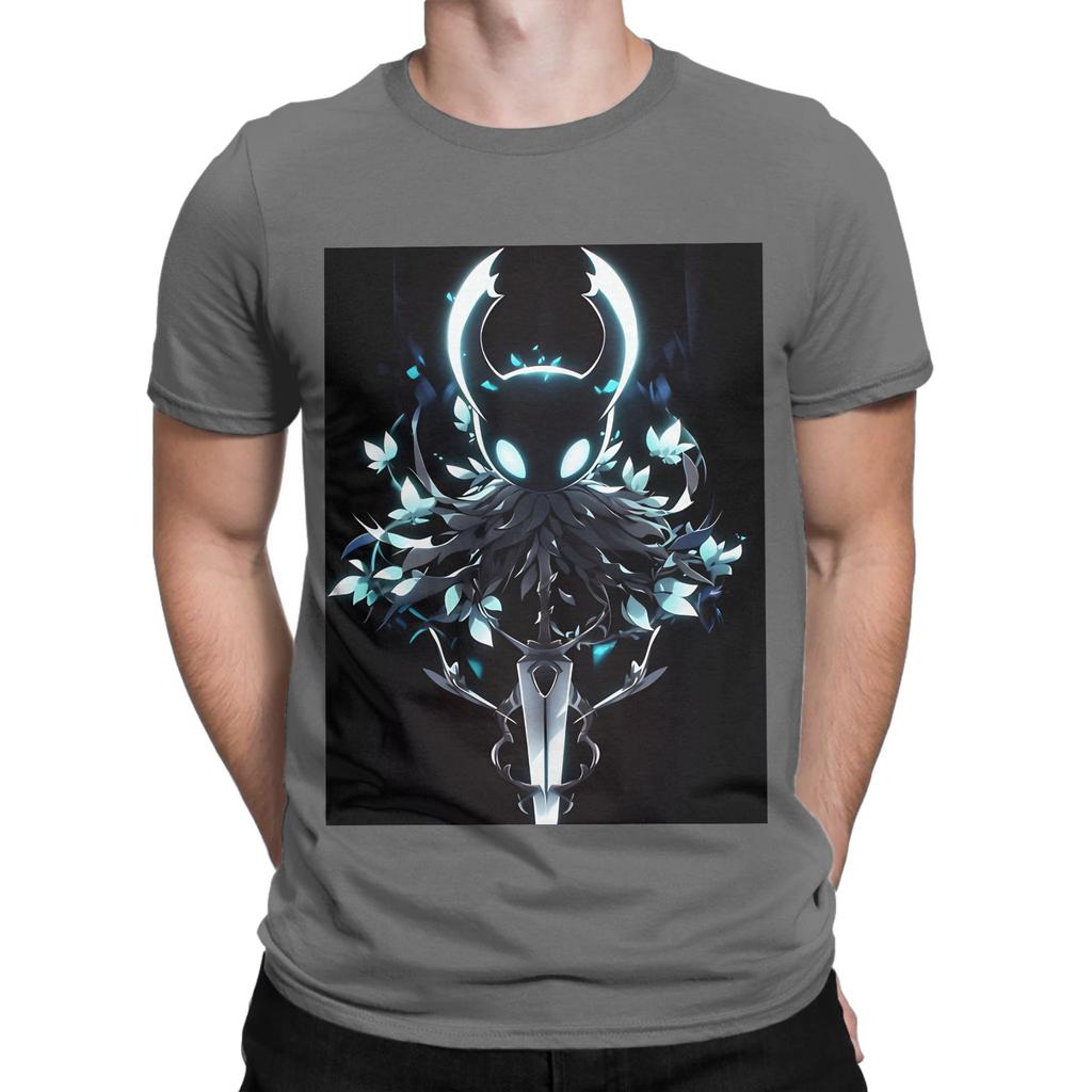 Neon Hollow Knight Novelty 100 Cotton Tshirt Hollow Knight Silksong Tops Tees For Unisex