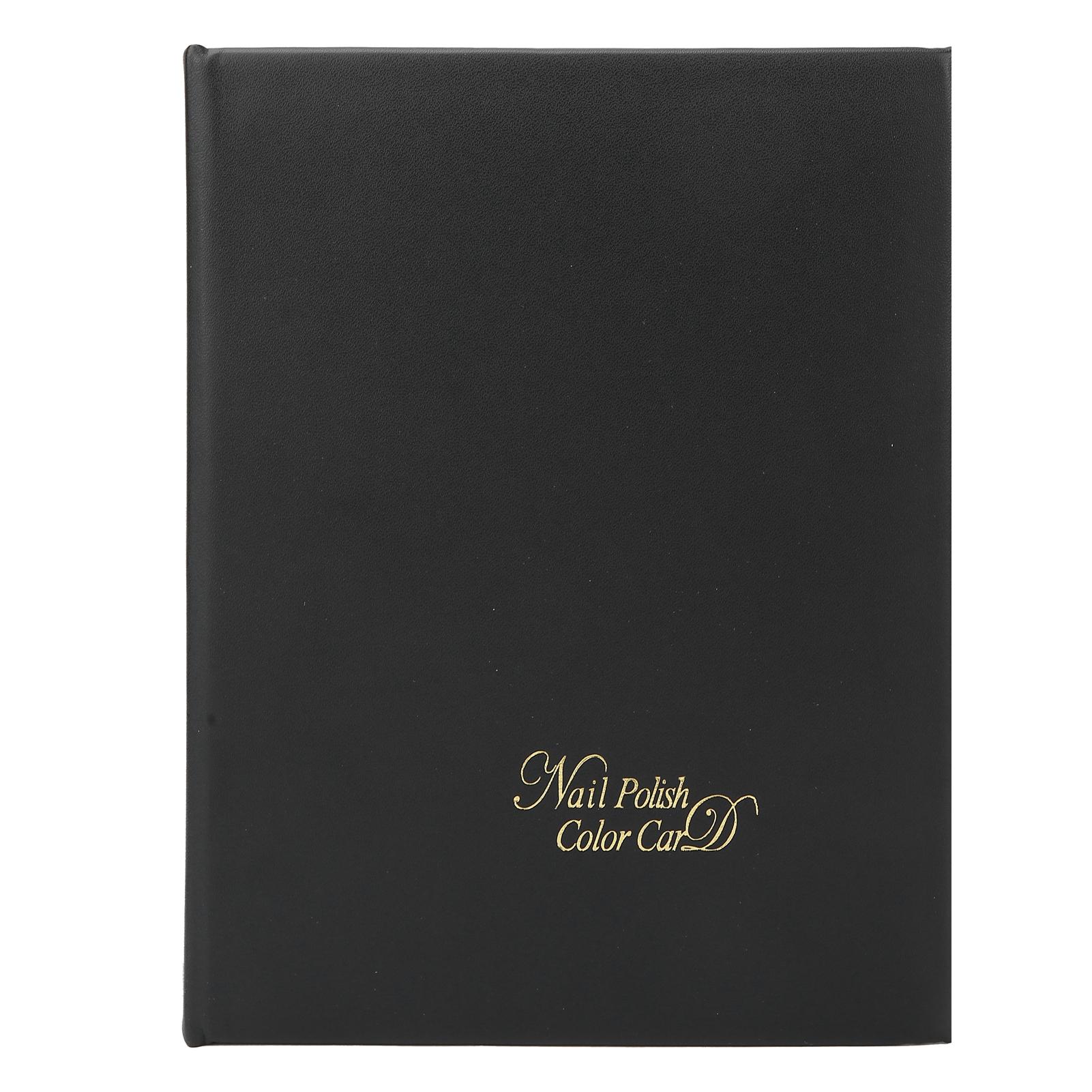 

Коллекция наклеек для ногтей Альбомы для хранения наклеек для ногтей Держатель для наклеек для дизайна ногтей Black