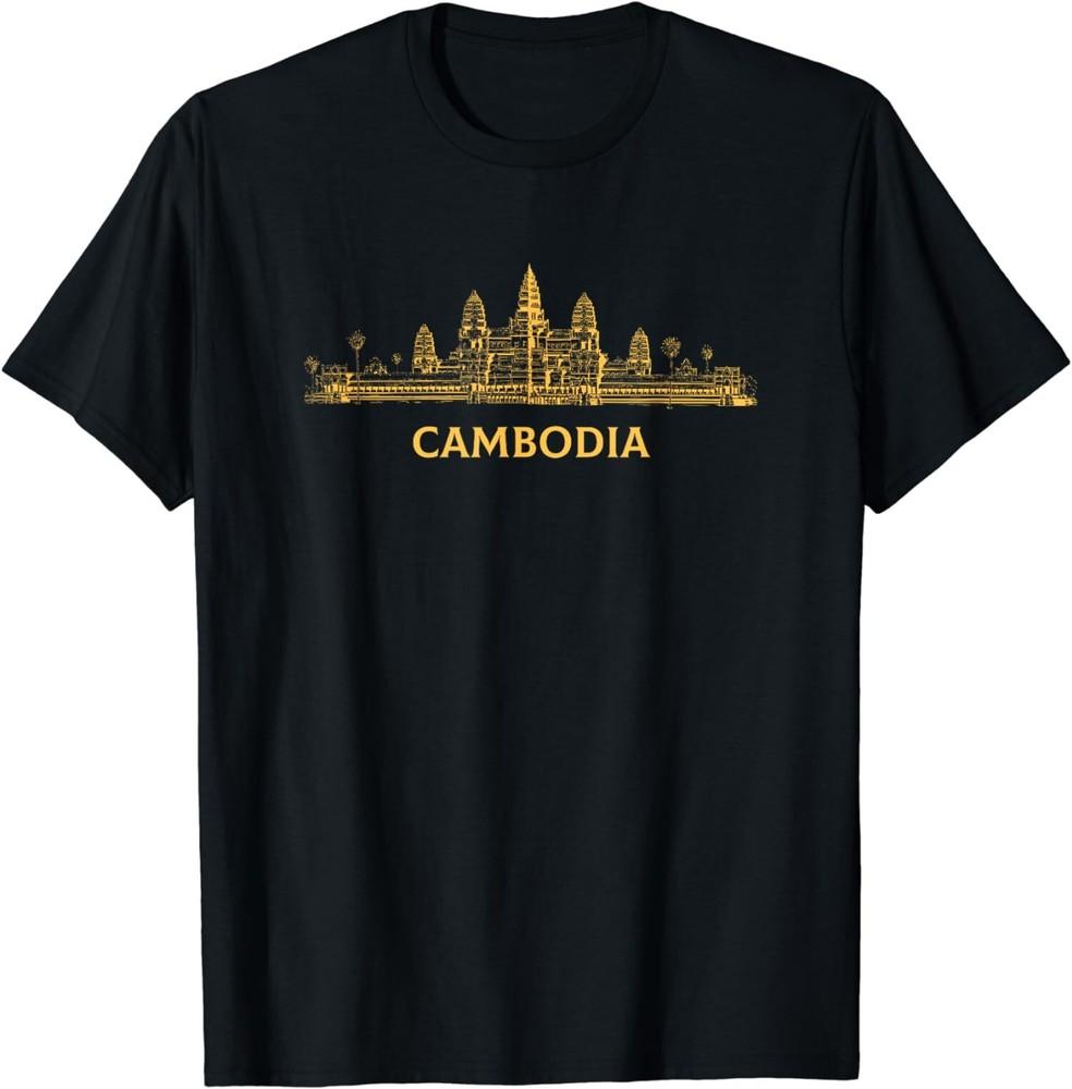 New Limited Angkor Wat Cambodian, Khmer Cambodian Souvenir T-Shirt Made In USA Unisex T-Shirt XXXXL