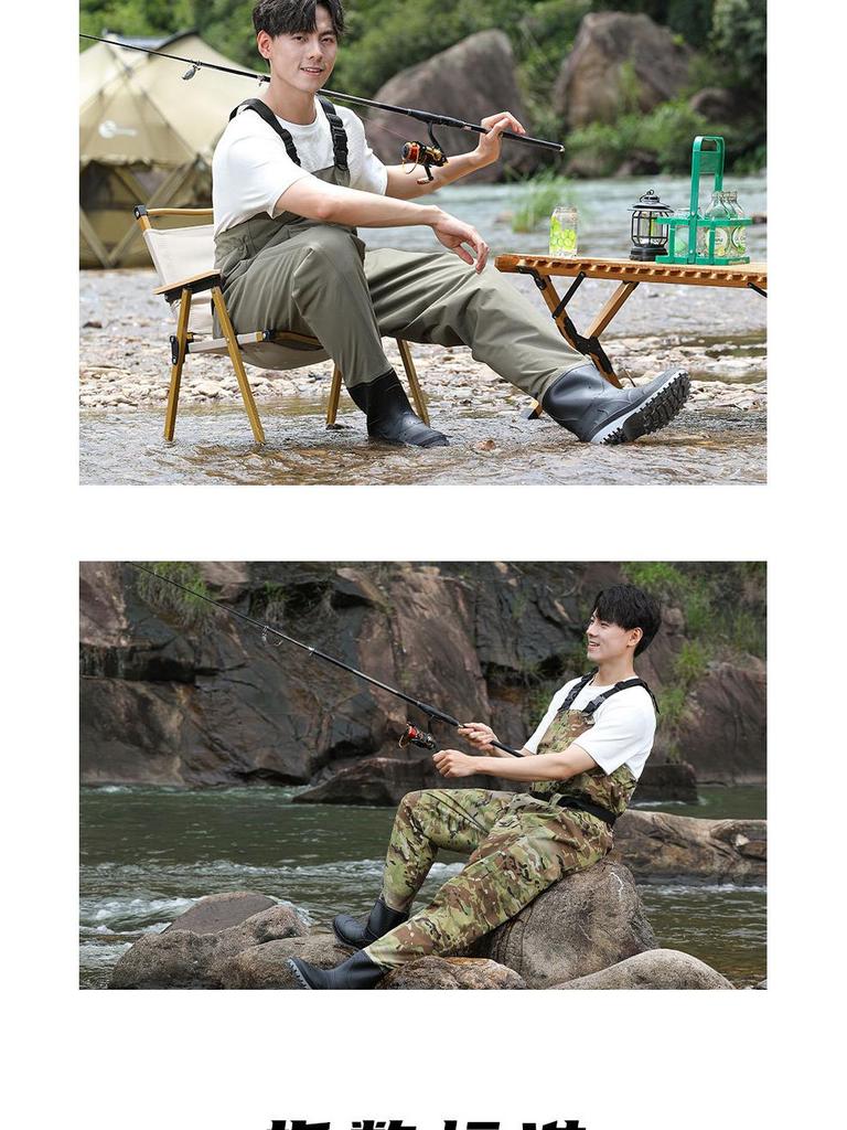 Ultra-light Waterproof Cationic Taslon Strap Fishing Waders - Wear-resistant Outdoor Sea-fishing Gear