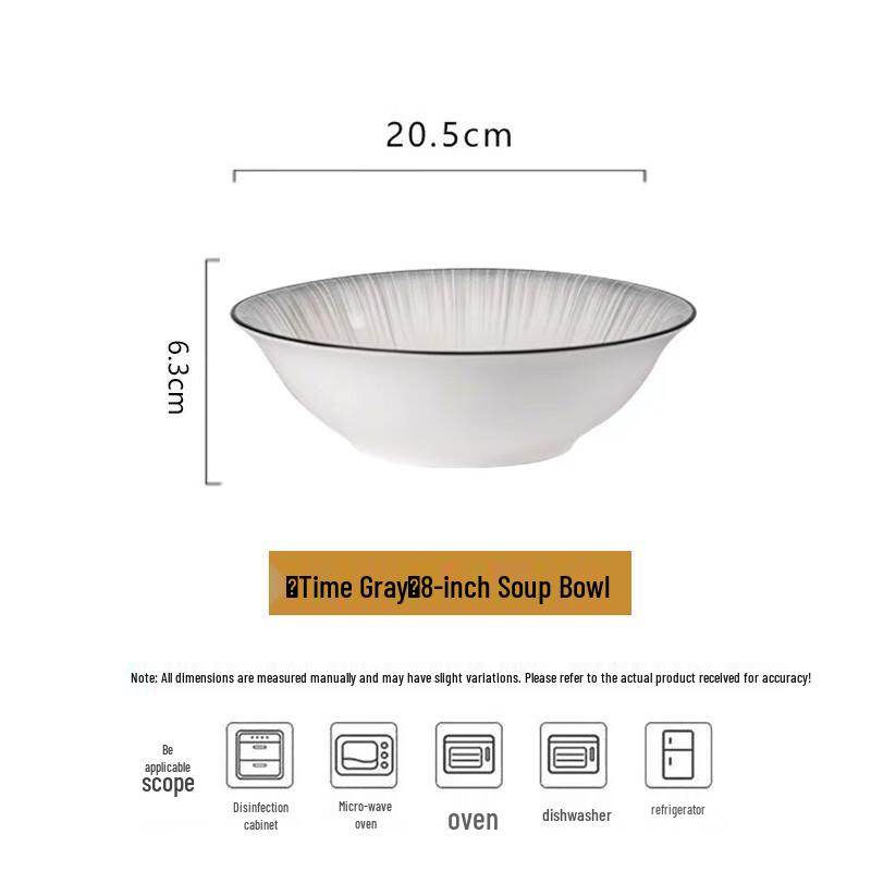 Ice Joy Jingdezhen Ceramic Soup Bowl Set