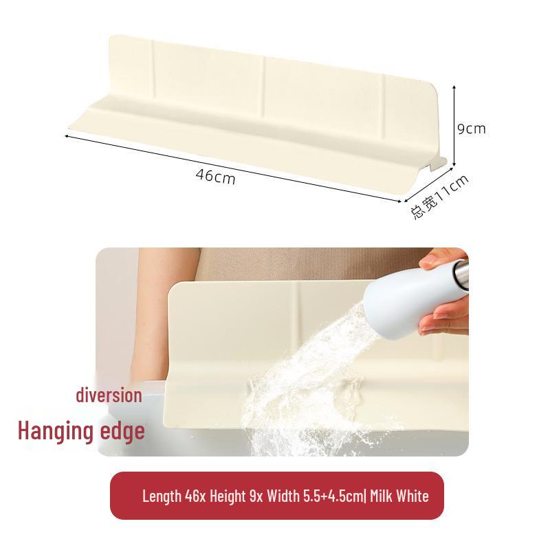 Silicone Kitchen Sink Splash Guard – Non-Slip, Raised Water Barrier Mat