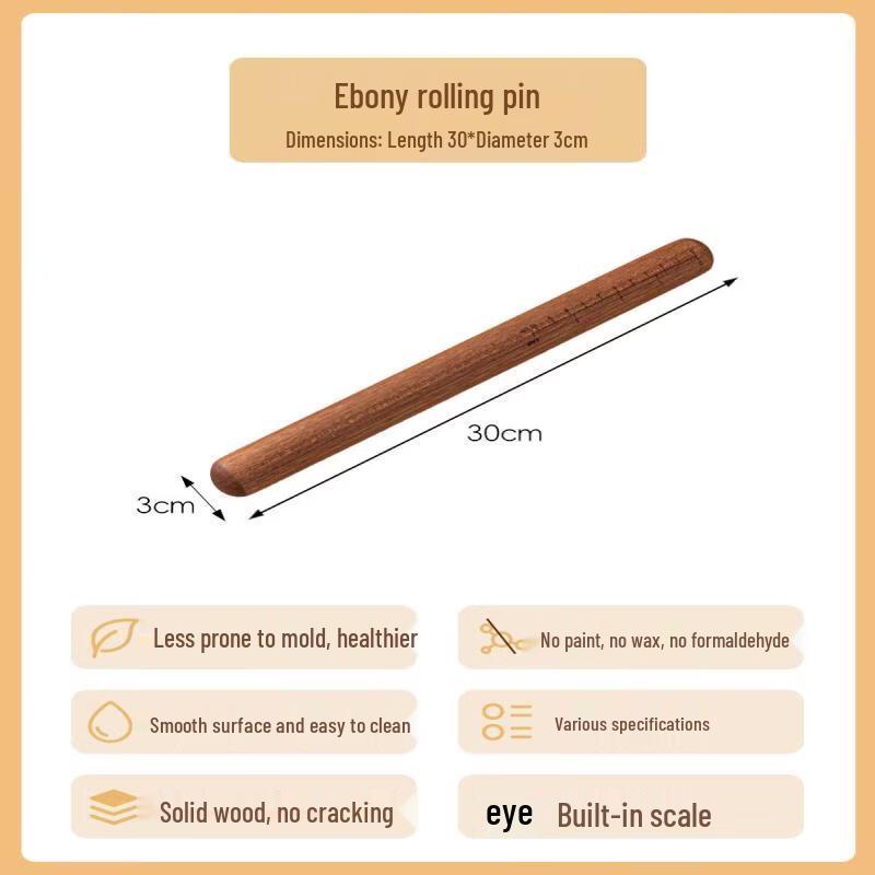 Food-Grade Silicone Rolling Pin