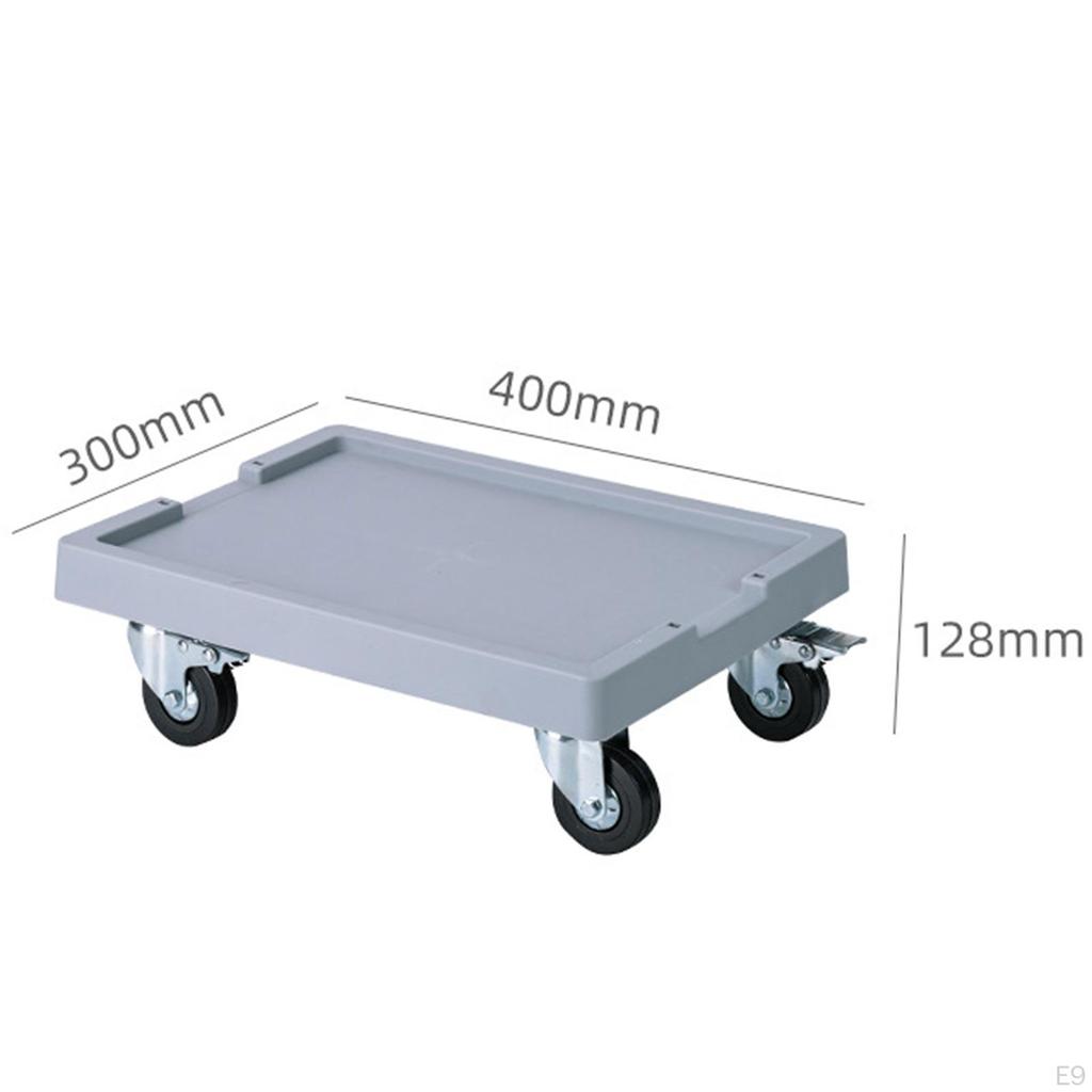 Pallet Cart, Plant Tray, Wheels, Flower Pot Rack On Tray with