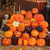 Halloween Pumpkin Lantern Festive Halloween Decoration Spooky Pumpkin Lanterns for Halloween Decor Handmade for Home