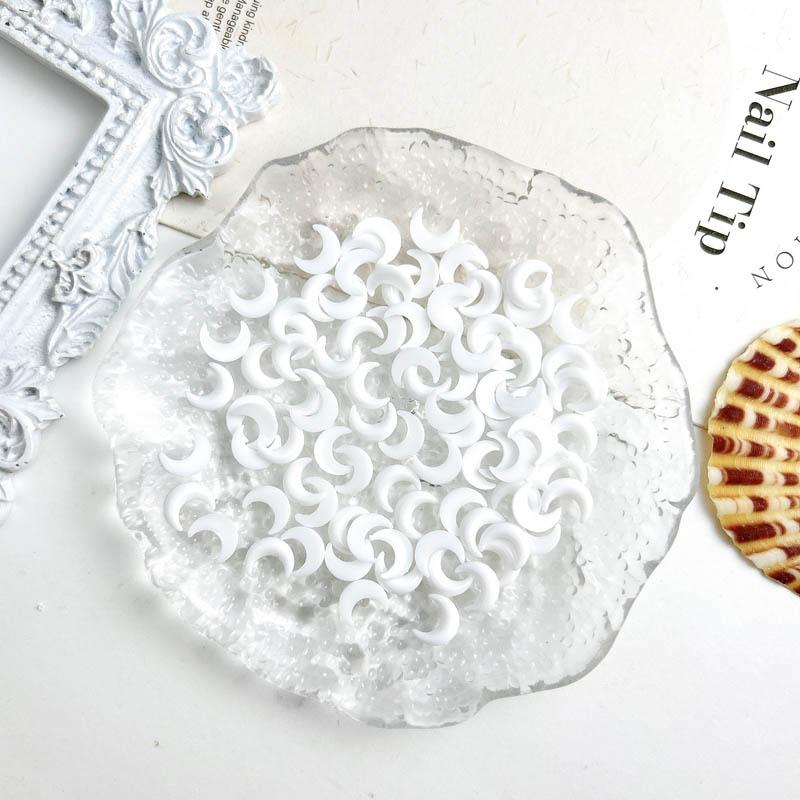 New Nail Art Resin Star Moon Ornaments Mini Small Macaron Nails DIY Phone Case Decoration