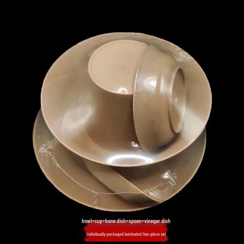 Yang Ge Disposable Rice Husk Tableware Set