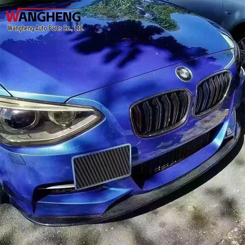 Carbon Fiber Front Lip Splitter for BMW 1 Series F20 Hatchback