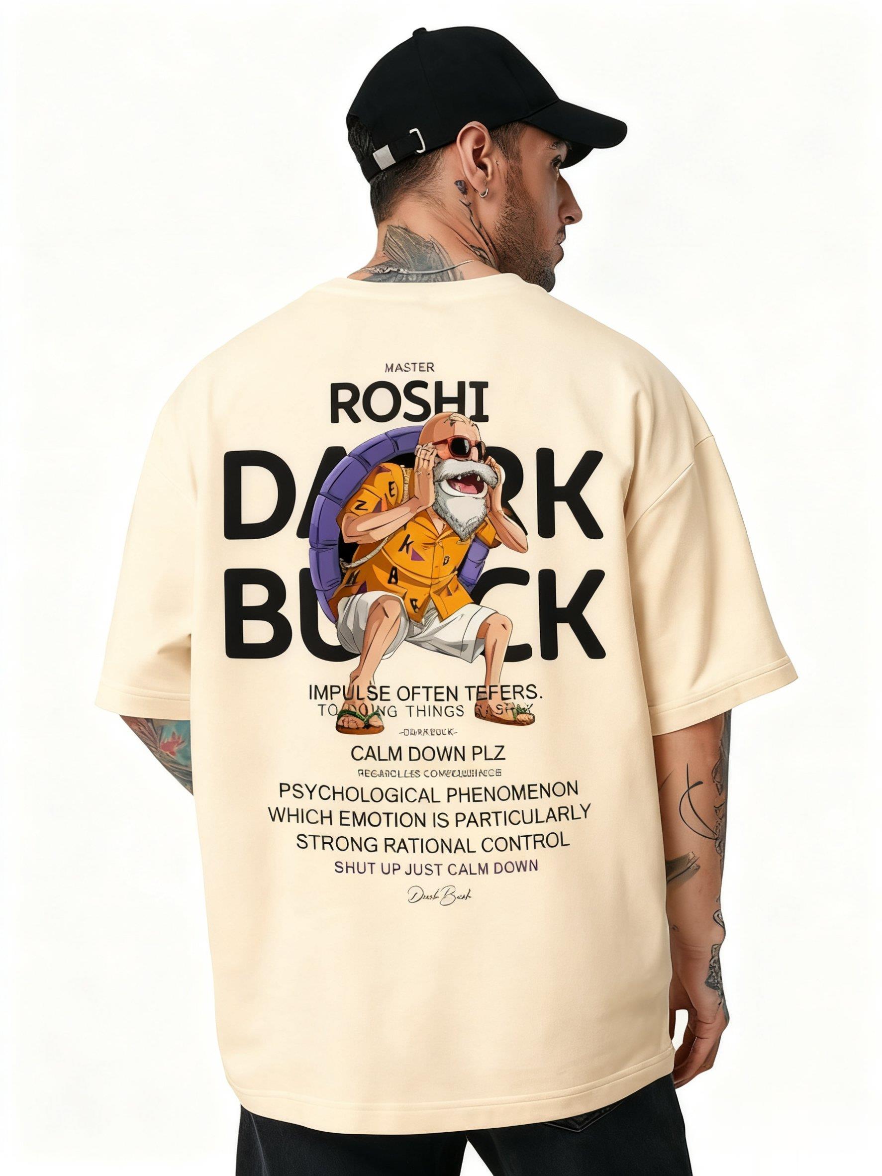 

Dragon Ball Anime Master Roshi Graphic Tshirt Men Women Streetwear Oversized Cotton Summer Casual Fashion Vintage Cartoon Tee XL