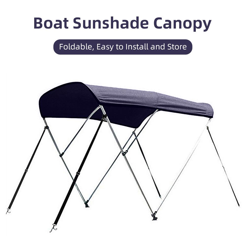 Boat Sun Shade Canopy Perfect for Width of 1-1.4 Meters Yachts Rubber Boats Fishing Boats 600D
