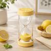 Portable Fruit Sand Clock Colorful Sand Hourglass Timer Stylish 3 Minutes Hourglass  Child