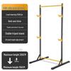 Adjustable Floor-Standing Pull-up Bar with Barbell Rack