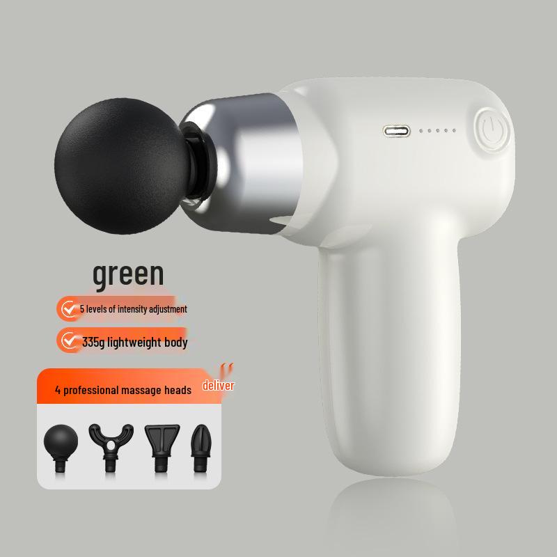 MINI USB Muscle Relaxation Massage Gun - Silent Vibration Fitness Equipment