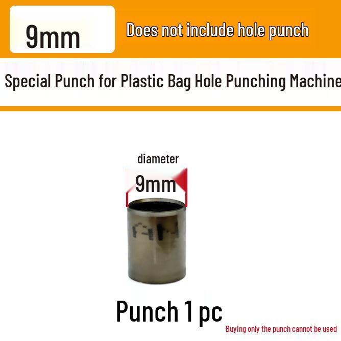 Leather Hole Punch Pliers for Watch Straps and Belts with Transparent Packaging Bag