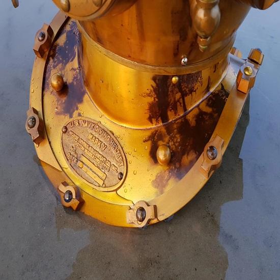 45.72 cm Scuba Diving Helmet Mark V Deep Diving divers Helmet Sea Nautical Helmet